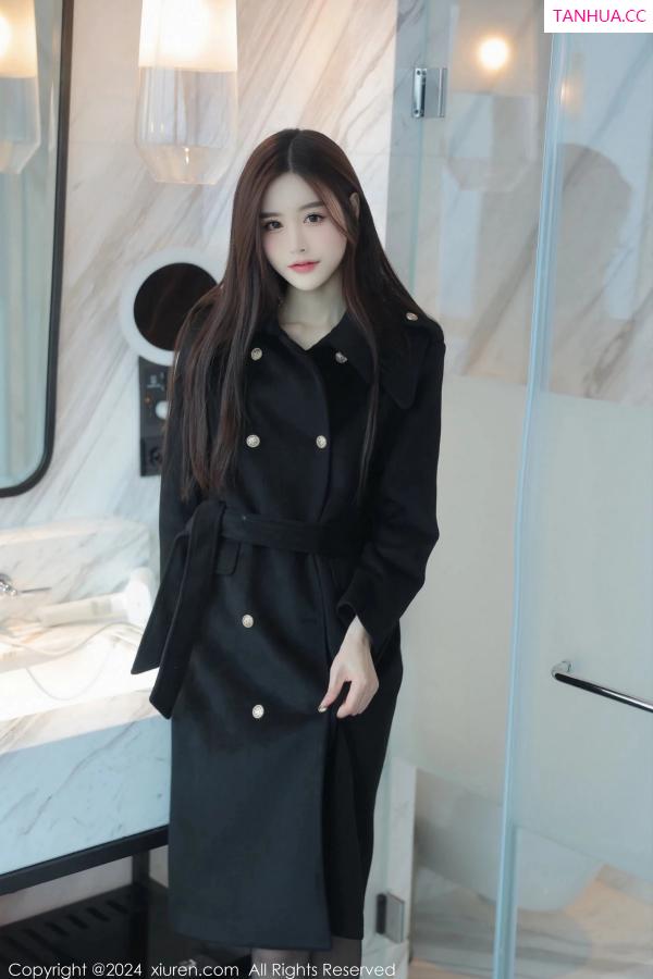   [XiuRen]高清写真图 2024.02.29 No.8152 晚苏susu 黑丝美腿第41张图片
